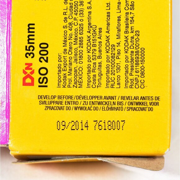 Kodak Gold 200 35mm Film 3-Pack 24 Exposures Expired 2014 Lomo Photography - Picture 6 of 6